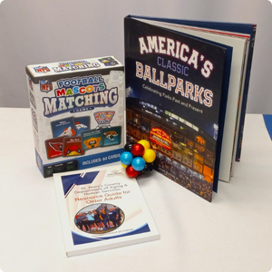 The contents of the Sports Kit displayed on a table.