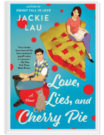 Book cover of Jackie Lau's Love, Lies, and Cherry Pie