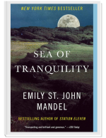Book cover of Emily St. John Mandel's Sea of Tranquility