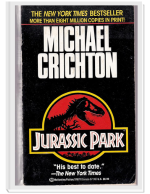 Cover of Michael Crichton's Jurassic Park