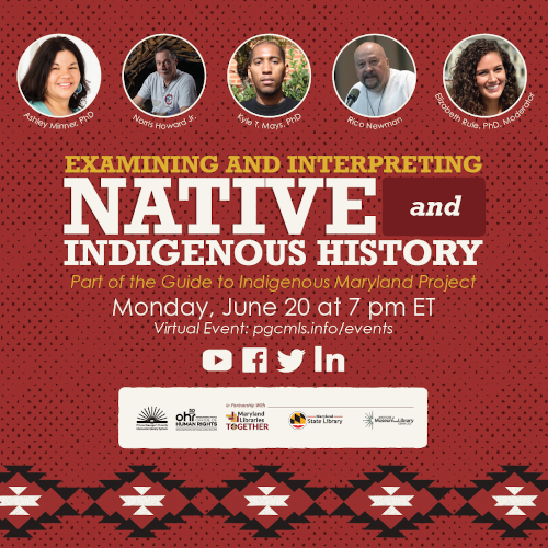 Examining and Interpreting Native and Indigenous History, Monday, June 20, 7 pm