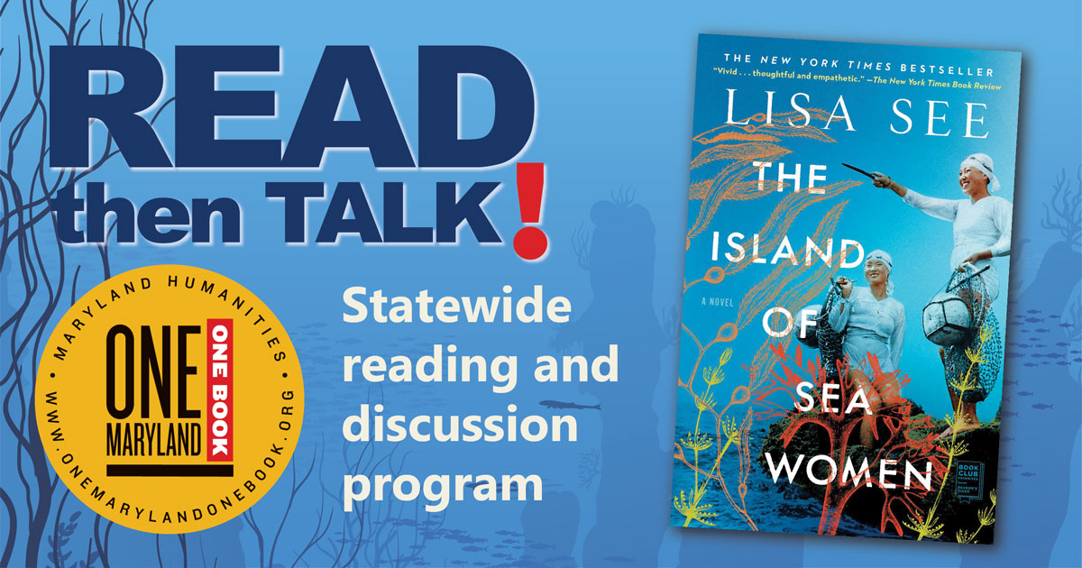 Read then Talk! Island of Sea Women book cover.